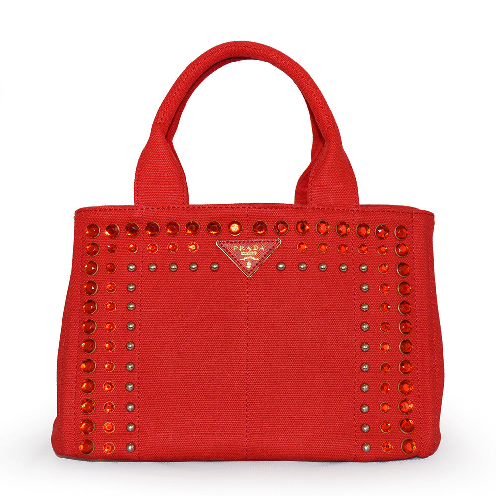 Prada Vintage - Leather Tote Bag - Red - Leather Handbag - Luxury High  Quality - Avvenice